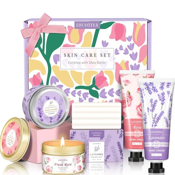 Other - Springtime Purple and Pink Skincare Moisturizer and Body Oil Collection